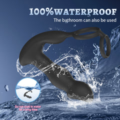 Litein Life Anal Toy Vibrator, Black