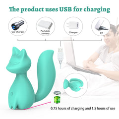 Litein Life Handheld Vibrator, Light Green