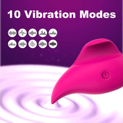 Litein Life Handheld Vibrator, Rose Red