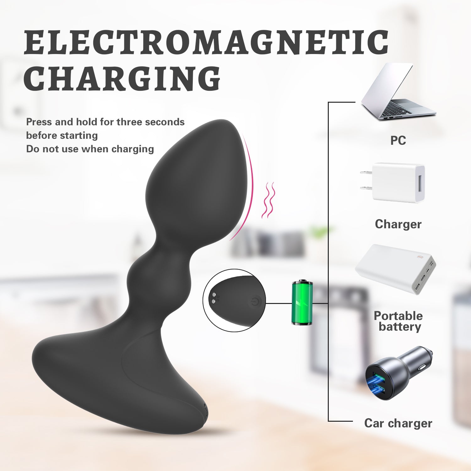 Litein Life Anal Toy Vibrator