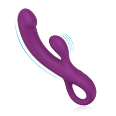 Litein Life Vibrating Rabbit Massager, Hard Pink